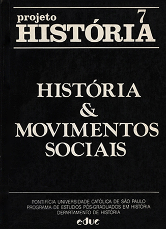 					Visualizar v. 7 (1987): JAN./JUN. HISTÓRIA E MOVIMENTOS SOCIAIS
				