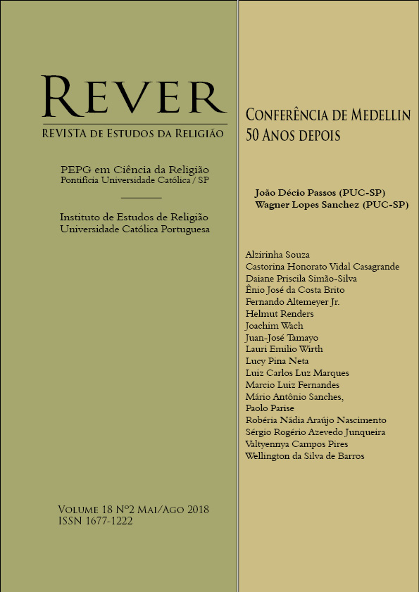 					Visualizar v. 18 n. 2 (2018): Conferência de Medellín: 50 anos depois
				