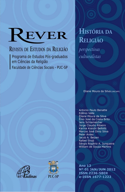 					Visualizar v. 12 n. 1 (2012): História da Religião - Perspectivas Culturalistas
				