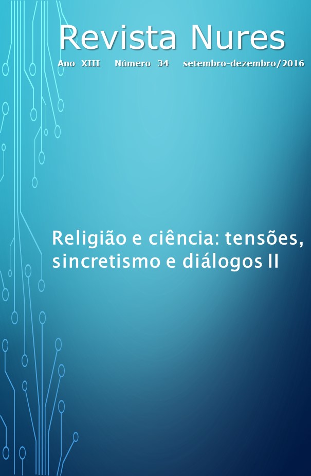 					Visualizar n. 34 (2016): Religião e ciência: Tensões, sincretismos e diálogos II
				