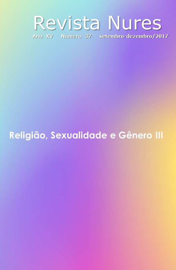 					Visualizar n. 37 (2017): Religião, Sexualidade e Gênero III
				