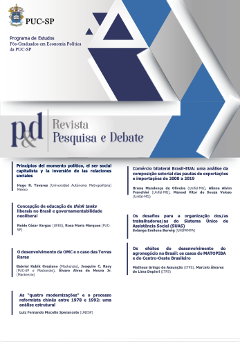 					Visualizar v. 33 n. 2 (60) (2021):  Revista Pesquisa & Debate
				