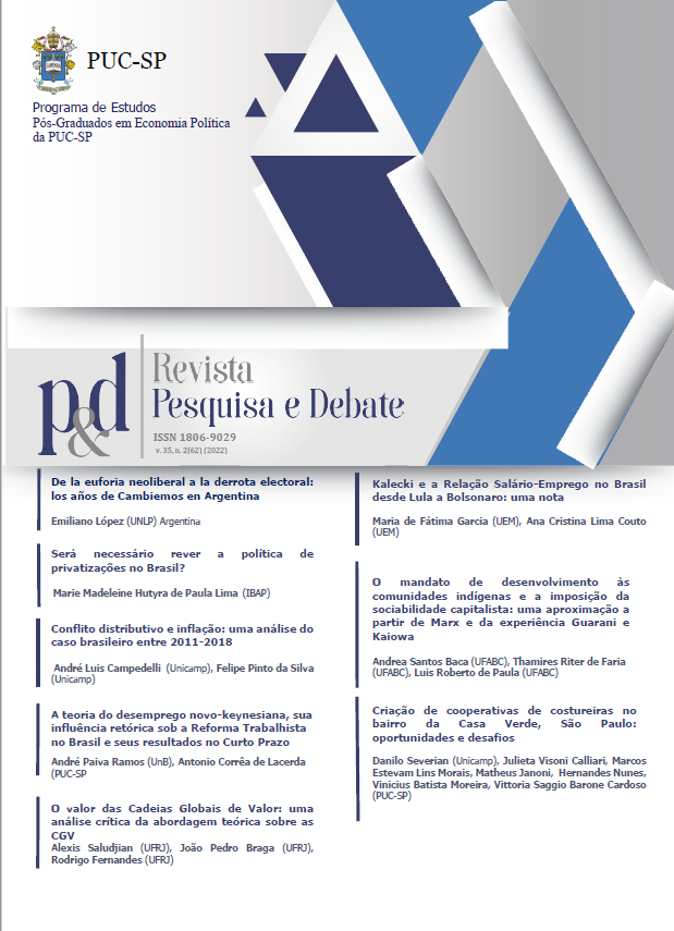 					Visualizar v. 35 n. 2(62) (2022): Revista Pesquisa e Debate
				