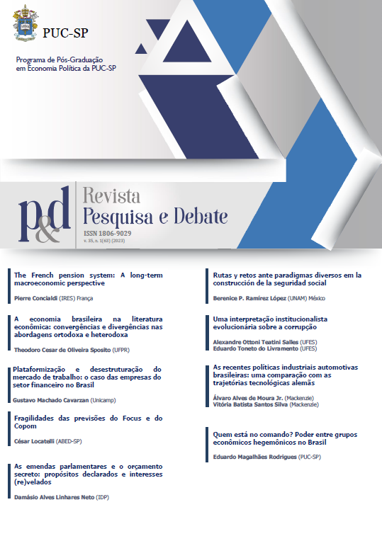 					Visualizar v. 35 n. 1(63) (2023): Revista Pesquisa & Debate
				