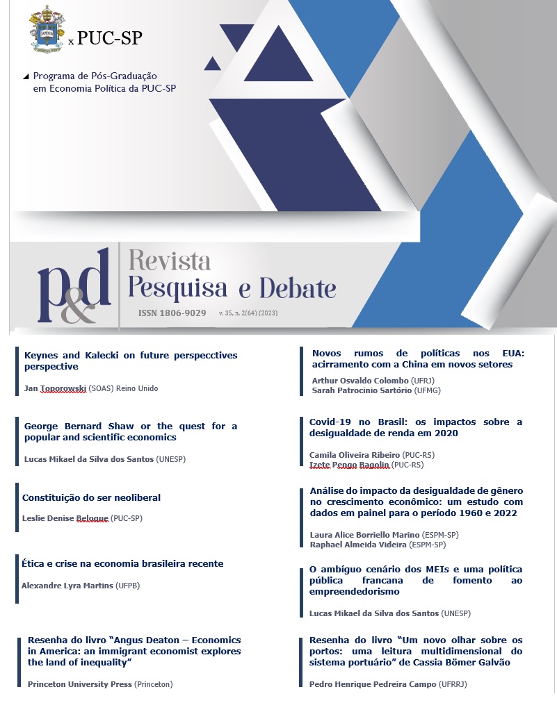 					Visualizar v. 35 n. 2(64) (2023): Revista Pesquisa & Debate
				