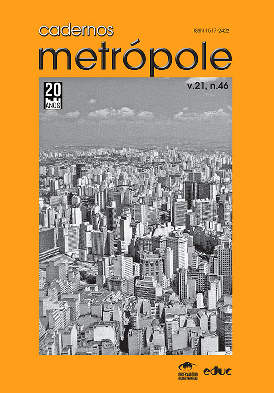 					Visualizar v. 21 n. 46 (2019): O ativismo urbano contemporâneo: resistências e insurgências à ordem urbana neoliberal
				