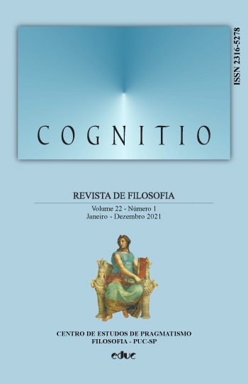 					Visualizar v. 22 n. 1 (2021): Cognitio: Revista de Filosofia
				