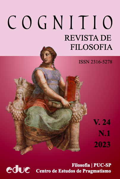 					View Vol. 24 No. 1 (2023): Cognitio: Revista de Filosofia 
				