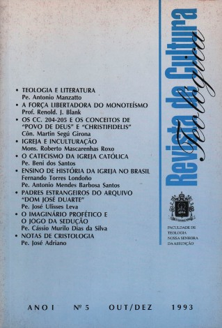 					Visualizar n. 5 (1993): OUT/DEZ
				