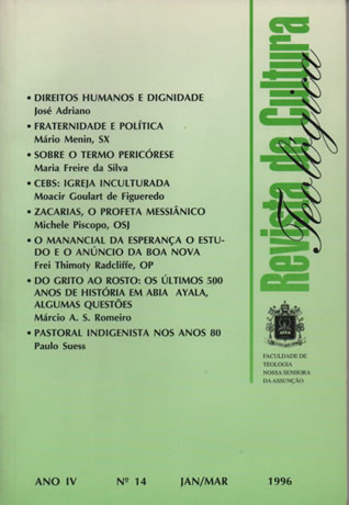 					Visualizar n. 14 (1996): JAN/MAR - Ano IV
				