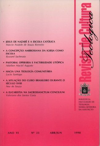 					Visualizar n. 23 (1998): ABR/JUN - Ano VI
				
