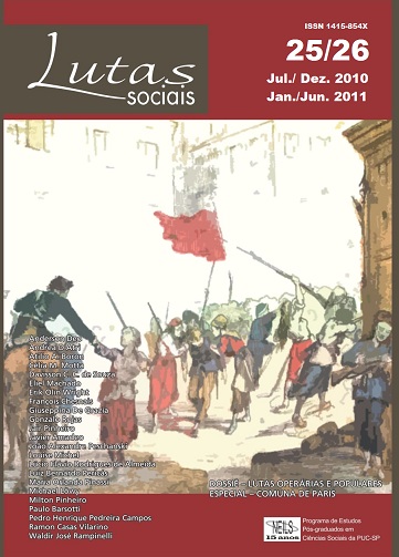 					Visualizar n. 25-26 (2011): Lutas operárias e populares. Especial: Comuna de Paris
				