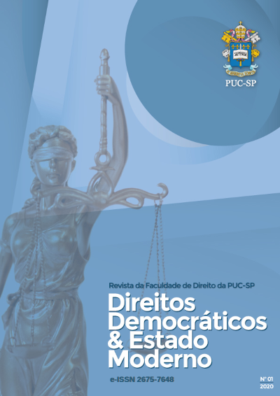 					Visualizar n. 1 (2020): Revista Direitos Democráticos & Estado Moderno
				